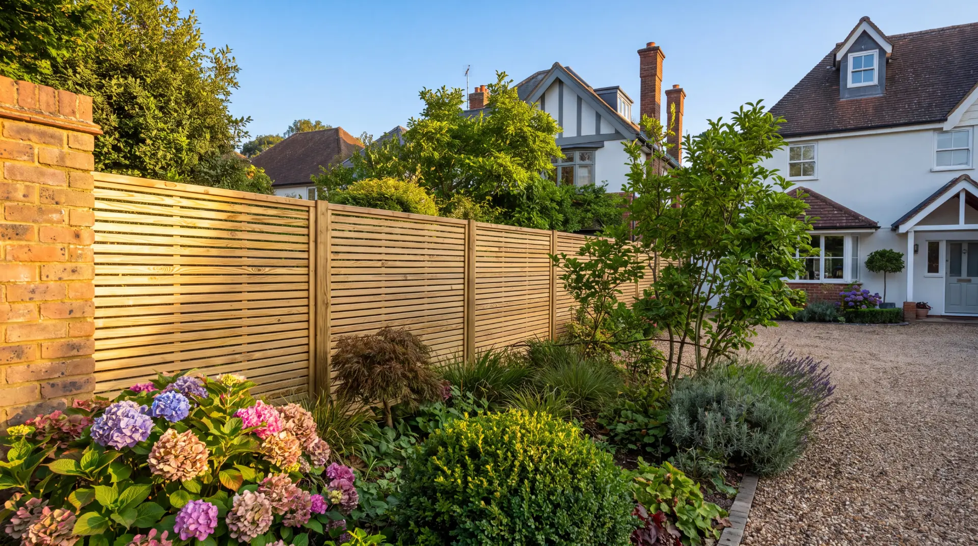 Fencing & Decking installed by HD Landscape Gardeners in Esher, KT10