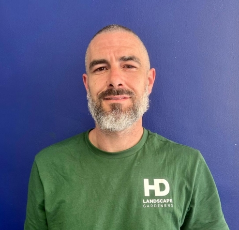 Danny Jackson, director and lead landscaper at HD Landscape Gardeners in Thames Ditton, Surrey